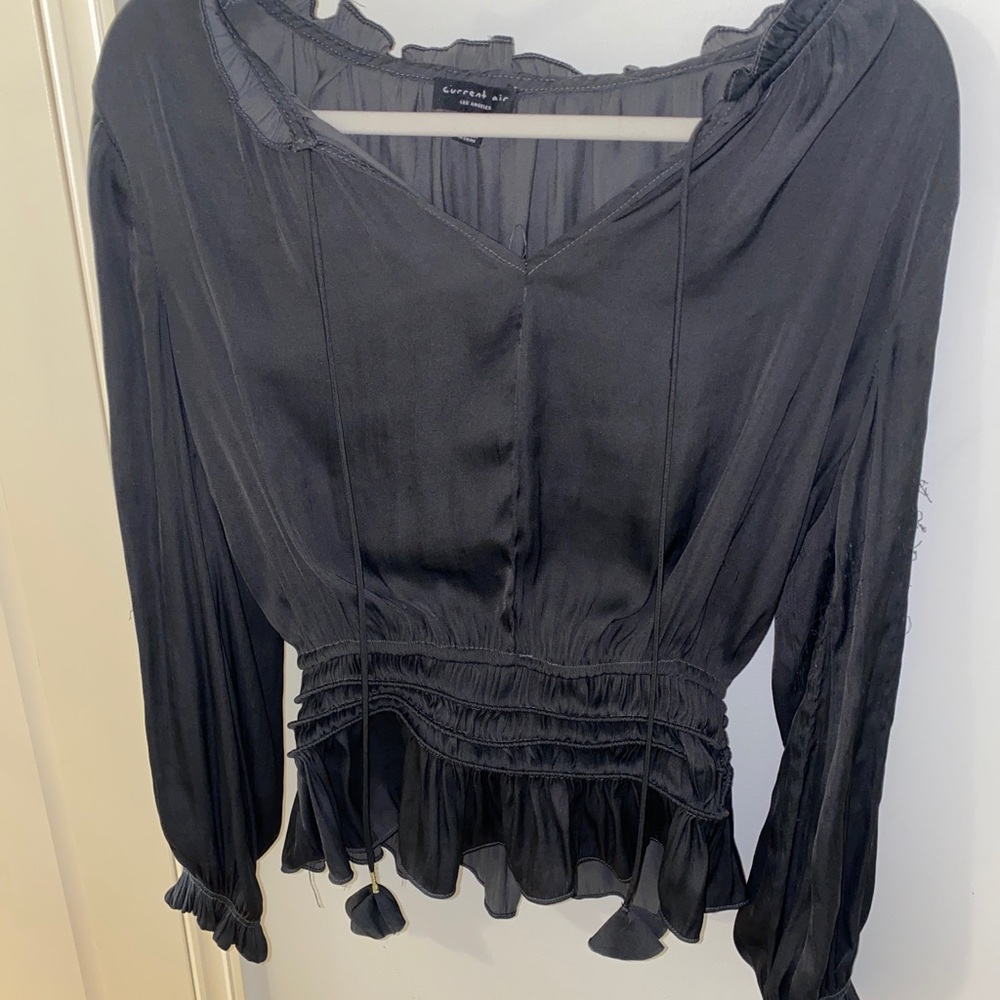 Current Air silk blouse
